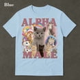 thumbnail image 2 of Funny Ironic Alpha Male Kitten Meme Unisex Short-Sleeve Graphic T-Shirt Boyfriend Gift, 2 of 4