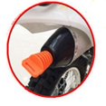 thumbnail image 3 of Tapón de goma para motocicleta de 2/, tapón de lavado del silenciador Cola Tapón de lavado de tubos de escape, 3 of 8