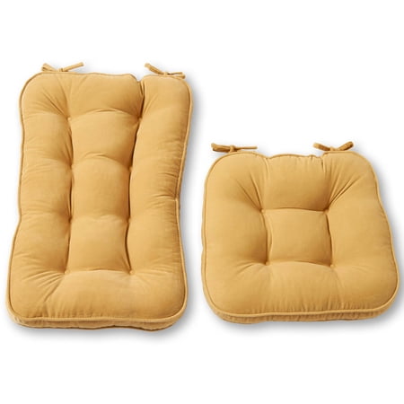 Jumbo Rocking Chair Cushion Set, Hyatt Fabric, Cream - Walmart.com