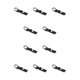 thumbnail image 1 of Advancent Colgador de correas para botella de agua, para acampar, senderismo, escalada en roca, pesca, , portabotellas, hebillas de plástico, Negro 10Conjunto, 1 of 6