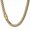 10mm, variant on 6mm-18mm Men's Miami Cuban Link Chain Necklace 18K Gold Plated Stainless Steel