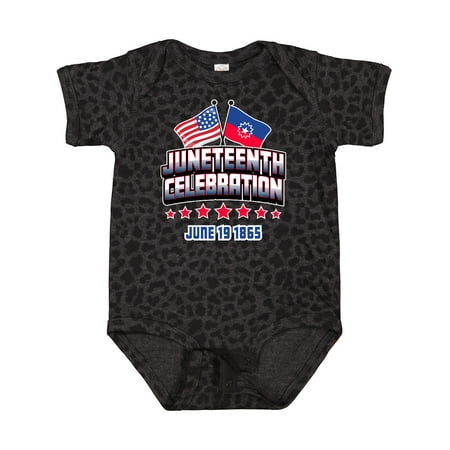 

Inktastic Juneteenth Celebration with Flags Gift Baby Boy or Baby Girl Bodysuit