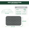 thumbnail image 6 of Dog Crate Bed Dog Crate Pad Washable Dog Bed Mat for Crate Mats for Dog Cage Mat Dog Kennel Pad Dog Kennel Mat Dog Crate Liner for Small Dogs and Cats,24"x18", 6 of 6