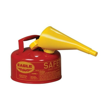 

Eagle UI-10-FS Type I Safety Can with Removable F-15 Funnel Red 1-Gallon