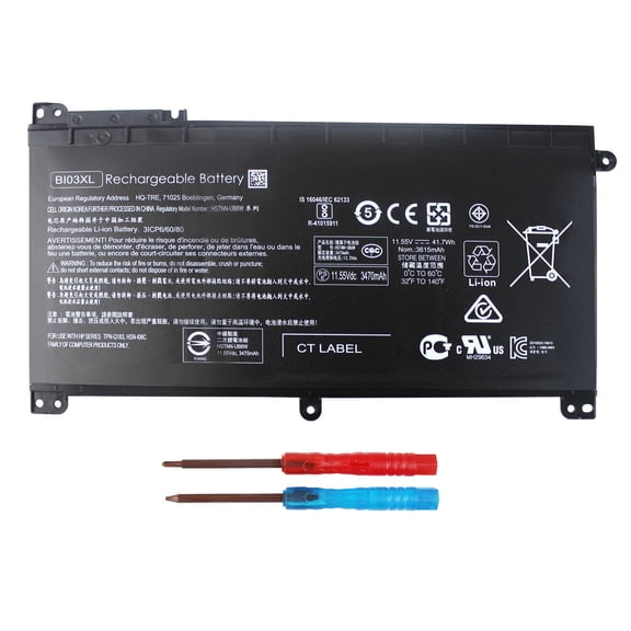Laptop BI03XL ON03XL 844203-850 844203-855 BIO3X Battery for HP Pavilion X360 13-U M3-U m3-u001dx m3-u103dx 13-u003la Stream 14-AX