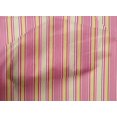 thumbnail image 3 of oneOone Cotton Cambric Fabric Multicolor Stripe Printed Craft Fabric BTY 56 Inch Wide, 3 of 3