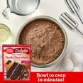 thumbnail image 3 of Betty Crocker Delights Super Moist Dark Chocolate Cake Mix, 13.25 Oz. - Pack of 2, 3 of 5