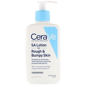 Cerave Sa Lotion For Rough Bumpy Skin 8 Fl Oz 237 Ml Pack Of 4 Walmart Com