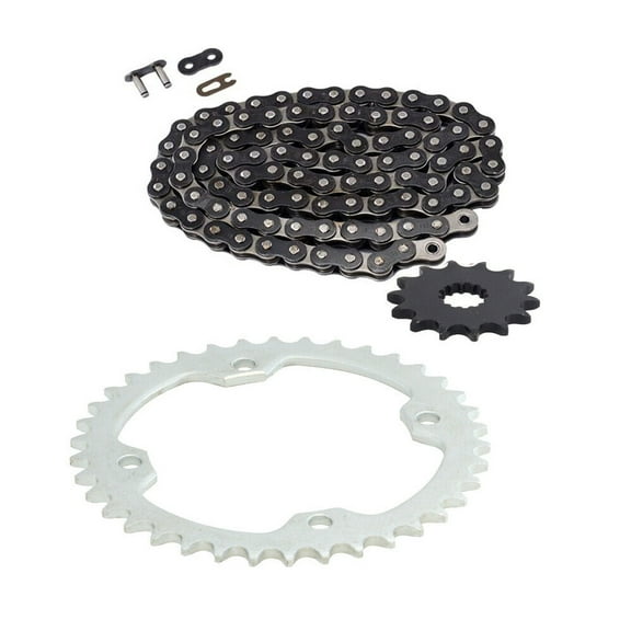 Max Motosports Black Chain Sprocket Kit For 2007-2017 2018 2019 Yamaha YFM700R Raptor 700