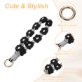 thumbnail image 3 of Uxcell 2 Pcs Correa para Teléfono con Pestañas de Sujeción, Pulsera Lanyard para Teléfono Celular Hecha a Mano para Mujeres y Niñas, Negro, 3 of 7
