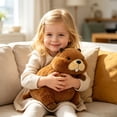 thumbnail image 6 of Guanglv Realistic Beaver Stuffed Animal Soft Cute Creature Soft Huggable for Kids Toddlers Nature Lovers Collectors, 6 of 6