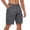 Dark Gray-O9, variant on Cargo Short for Men with Multi-Pocket Elastic Waistband Short Pants Button Down Ripstop Straight Leg Camo Cargo Short Military Outdoor Breathable Hiking Fishing Pants,Black 3XL
