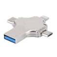 thumbnail image 2 of 128G Portable 4-en-1 Mini Ordinateur U Disque de Grande Capacité Lecteur Flash USB pour l'Interface Apple, 2 of 10