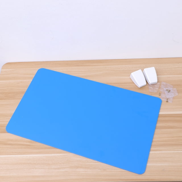 OULII 1Pcs Blue Acrylic Desk Partition Panel for Office Workers