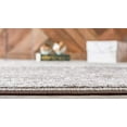 thumbnail image 3 of Unique Loom Trellis Frieze Collection Area Rug-Modern Morroccan Inspired Geometric Lattice Design, 5 x 8 ft, Light Gray/Ivory, 3 of 5