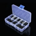 thumbnail image 3 of Repair Tool Accessory 180pcs Black Nylon M3 Hex Column Male Female Standoff Spacer Screw Nut Kit Box, 3 of 5