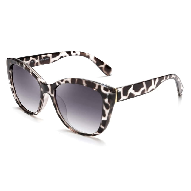 Gafas de Sol Polarizadas Vintage Cuadradas FEISEDY Jackie O B2451