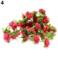 thumbnail image 2 of LINASHI Artificial Rose Garlands Fake Silk Rose Flowers Hanging Vines for Wedding Party Home Wall Garden Hotel Outdoor Decor, 2 of 4