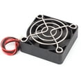 thumbnail image 3 of DC 24V 50mmx50mmx15mm 7 Vanes Cooling Cooler Fan w Metal Finger Guard, 3 of 4