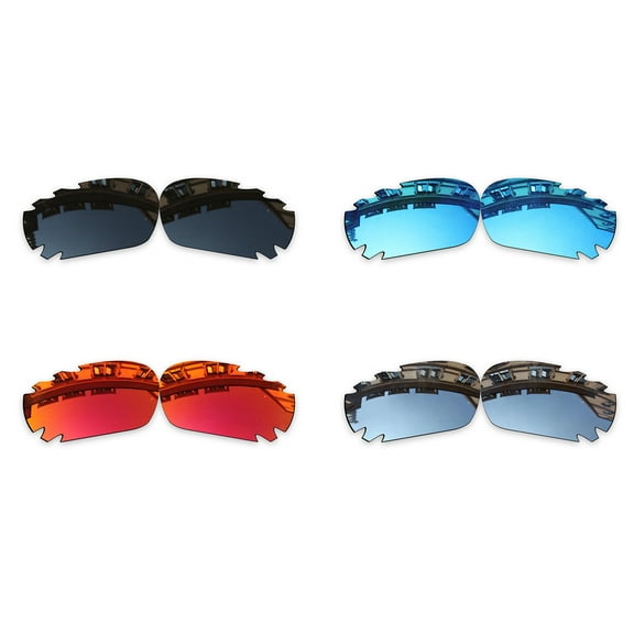 Vonxyz 4 Pack Polarized Replacement Lenses for Oakley Jawbone Vented Sunglasses