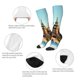 thumbnail image 3 of Fotbe Iconic Global Landmarks Calcetas Divertidas Estampadas para Hombre y Mujer, Calcetas de Algodón hasta la Rodilla para Caminar, Correr, Enfermería y Embarazo, 3 of 6