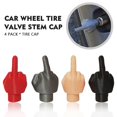 thumbnail image 4 of Glow Tire Caps, TPR Material, 23x45mm, 4-Pack, for Car & Bike Decoration, 4 of 7