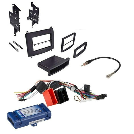Car Radio Stereo Single Double Din Trim Dash Kit For 2003