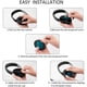 thumbnail image 4 of Almohadillas de repuesto para auriculares QC35, QC35, QC35ii, almohadillas de repuesto para auriculares, compatibles con Quiet Comfort35, QC25, QC35ii, QC15, AE2, AE2i, cómodas y duraderas (negro) Adepaton XM094-2, 4 of 7