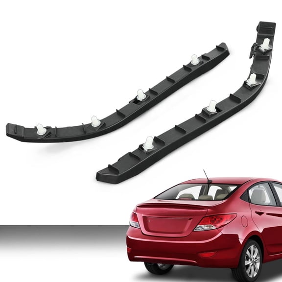 PIT66 Bumper Bracket Side Mounting Bracket Set of 2 Fit for Hyundai Accent GLS/LE/SE/Value Edition 2012-2017 866141R000, 866131R000, HY1133102, HY1132102