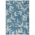 thumbnail image 2 of SAFAVIEH Courtyard Colton Floral Indoor/Outdoor Area Rug, 5'3" x 7'7", Navy/Blue, 2 of 7