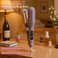 thumbnail image 3 of Egg Roll Hair Curler with Negative Ion Technology, Adjustable Deep Waver for Water Ripple Curls, Professional Ceramic Styling Wand with 3-Speed Temp Control, 3 of 5