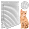 thumbnail image 4 of XIRQI 4 Pack Scat Mat for Cats,Cat Spike Mat with 13X16 Inches,Cat Repellent Mat Deterrent Indoor And Outdoor,Training Pads Keep Cats And Dogs Off Couch,Bed(13.4"×16.5",Black), 4 of 8