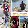 thumbnail image 5 of Pet Backpack, Adjustable Pet Backpack, Dog Travel Bag, Pet Carrier With Ventilated Design, 5 of 5