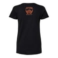 thumbnail image 2 of Harley-Davidson Women's Battalion Crew-Neck Short Sleeve Cotton Tee, Black (L), Harley Davidson, 2 of 2