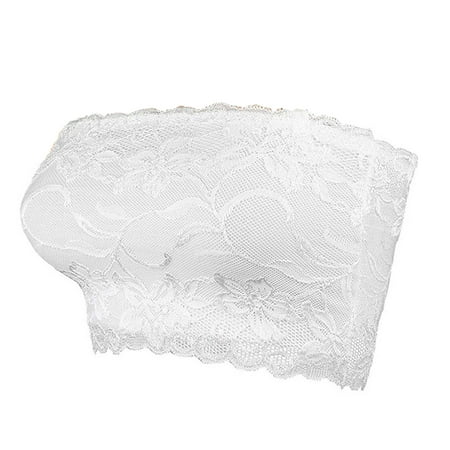 

Light Proof Women s Lace Suspender Vest Bra 1PC Lace Bra to Light Bras for Women White M