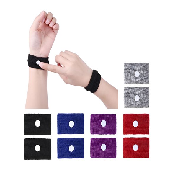 XIRQI Travel Sickness Bands Travel Sickness Wristband AntiNausea for Car Van Sea Plane Wristband