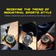 thumbnail image 4 of MEGIR 2133 Reloj de cuarzo de moda para hombre Reloj de pulsera deportivo multifunción, 4 of 8
