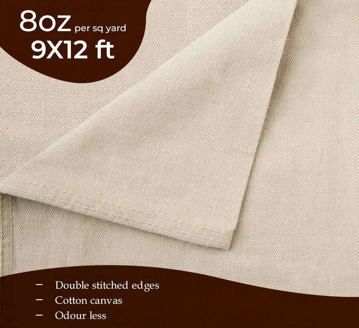 9x12' Canvas Drop Cloth 6Oz - Drop Cloths - Knudson Lumber