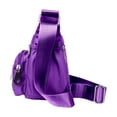 thumbnail image 5 of Women Multi Pockets Crossbody Bag Waterproof Nylon Single Shoulder Bag Travel Purses Handbags,Purple, 5 of 6