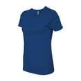 thumbnail image 2 of Next Level - Plain T Shirt for Women - Short Sleeve Women Shirts - Womens Royal Blue Shirts - Value Basic Daily Plain Tee, 2 of 5