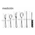 thumbnail image 2 of Juego De Cubiertos De Acero Inoxidable Malubero Malu2101 24 Pcs, 2 of 4