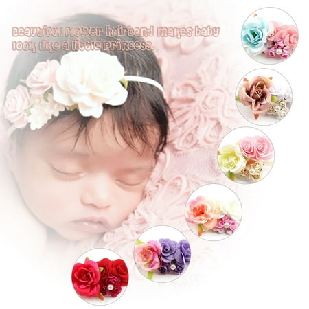 Nouveaux Enfants Beaux Cheveux Couronne Fleur Diademe Bandeau Pour Bebe Filles Plage Photo Prop Walmart Canada