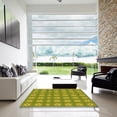 thumbnail image 6 of Ahgly Company Indoor Square Patterned Olive Green Area Rugs, 8' Square, 6 of 6