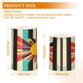 thumbnail image 6 of Yayeee Flameless Candles with Remote Flickering Battery Operated Multi Color Changing, Geometric Sun, 6 of 7