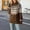 Brown, variant on Lilgiuy Women's Winter Turtleneck Long-sleeved Knitted Loose Pullover Sweater Topfor School College Library