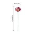 thumbnail image 2 of 6 Pack Ceramic Bee Water Feeder, Pollinator Water Station, Flower Garden Stake Weather‑Resistant Floral Ground Stake For Outdoor Yard Patio Backyard Garden Decoration(Colorful1-8.27"), 2 of 7
