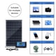 thumbnail image 3 of Panel 10W Panel Solar Polysilicon Conjunto de Panel Solar Y Kit de Controlador de Recarga Solar Para Acampar El Teléfono Móvil para Accesorios de Energía Móvil de Emergencia Al, 3 of 7