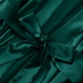thumbnail image 5 of YWDJ Plus Size Pajamas for Women Satin Silk Pajamas Women Nightdress Robes Underwear Sleepwear Green XL, 5 of 7