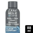 thumbnail image 2 of Dove Men+Care Body + Face Wash Clean Comfort Hydrating, 88 ml, 2 of 9