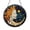 Acrylic 3.5 Inch, variant on Sun and Moon Stained Glass Suncatcher Window Hanging, Celestial Harmony Decor Accent, Spiritual Inspired Home Ornament